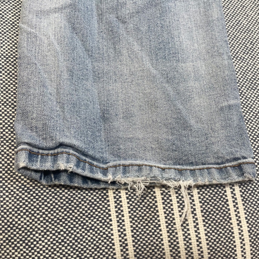 Unionbay Mens Distressed Straight Leg Jeans 34x34 (Fit 34x33) Stained - Picture 8 of 16